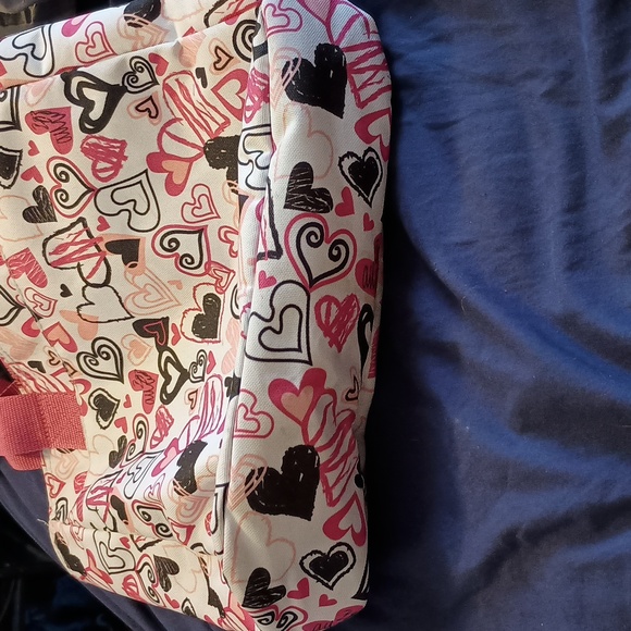 Jansport woman's heart tote bag - Picture 4 of 8